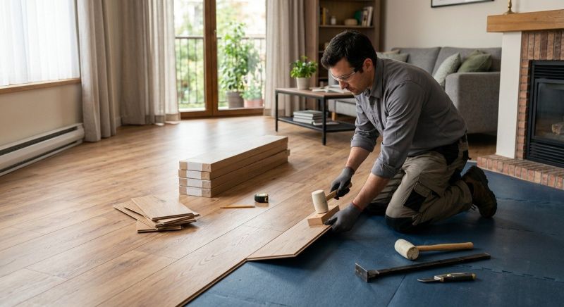 Laminate Floor Installation in Manassas, VA
