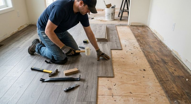 Laminate Floor Installation in Loudoun County, VA