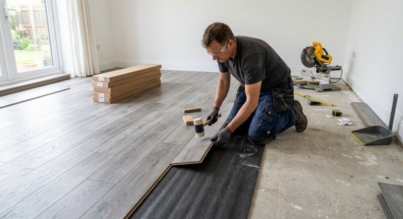 Laminate Floor Installation in Greensboro, NC