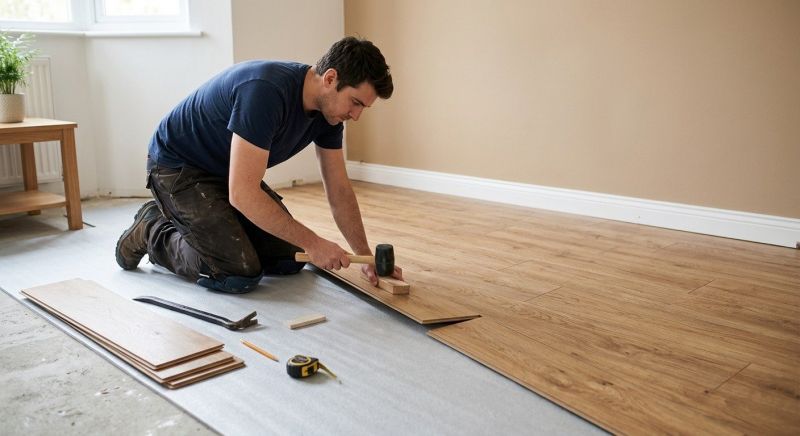Wood Laminate Installation in Loudoun County, VA